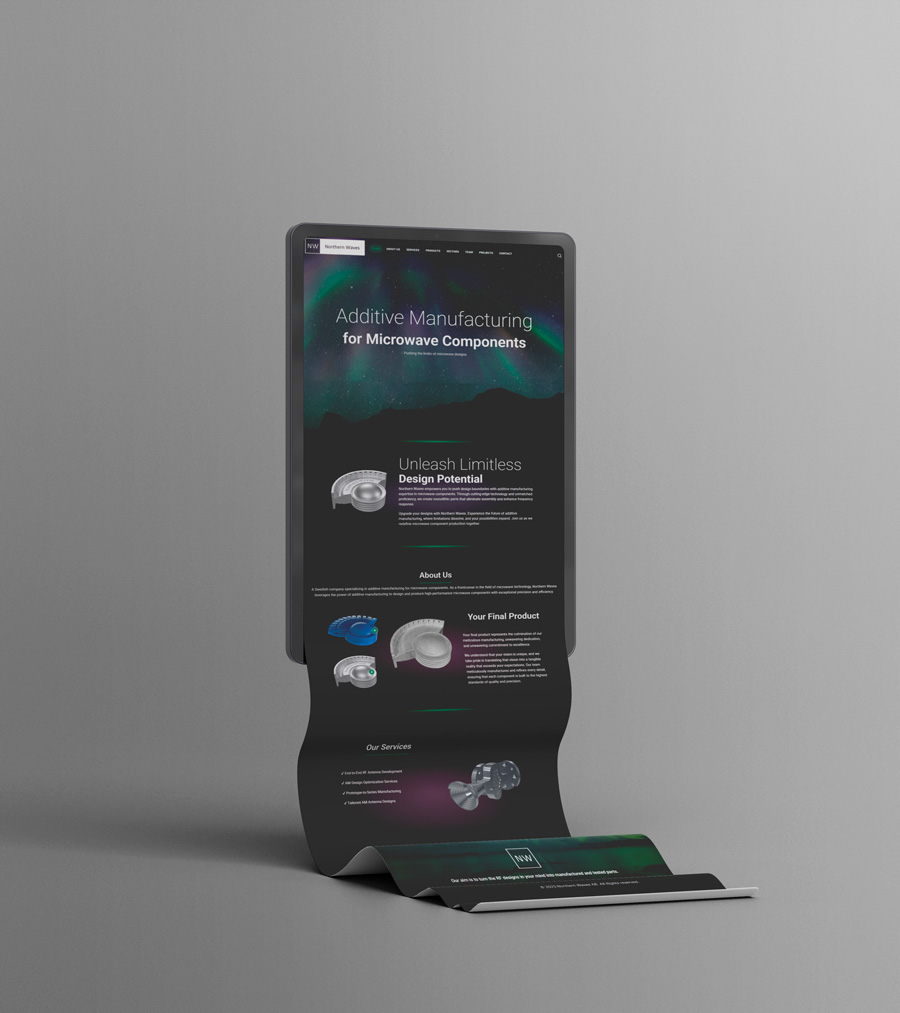 web-one-page-agencia-creativa-Northern-Waves